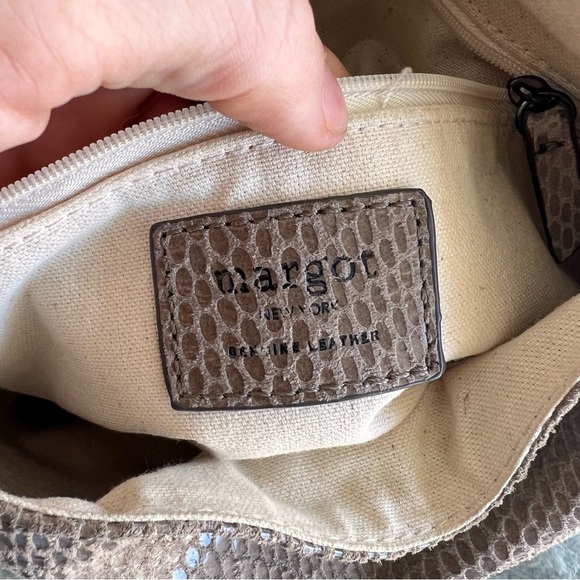 Margot New York Genuine Leather Crossbody Bag - Picture 11 of 16